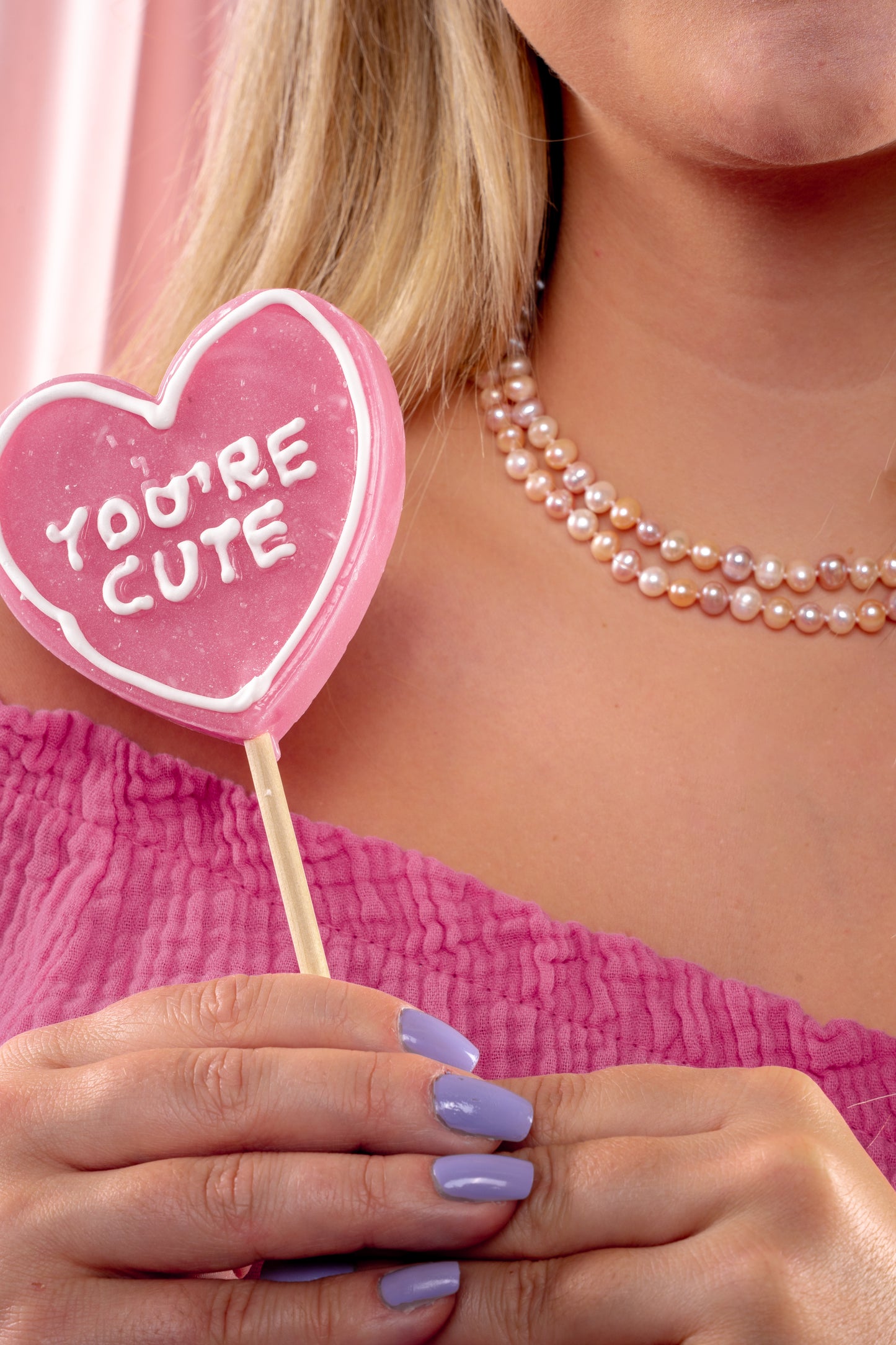 Multicolor large Pearl Necklace