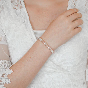 Real Pearl Bracelet Multicolor