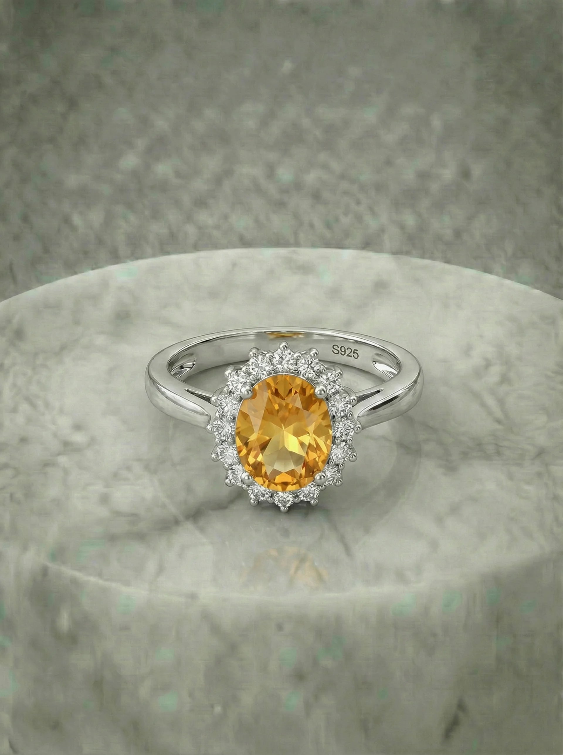 Magnifique CITRINE du Brésil 18.89 Carats