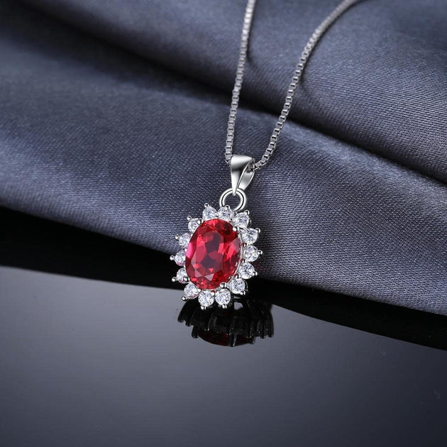 Real ruby deals pendant