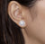 Simulated Diamond Stud Earrings