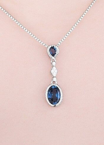 Natural Topaz Necklace
