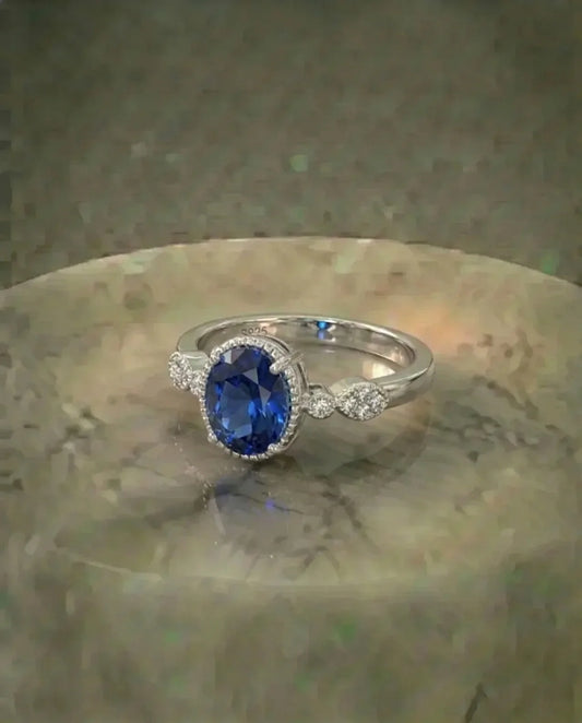 Real Natural Topaz Ring