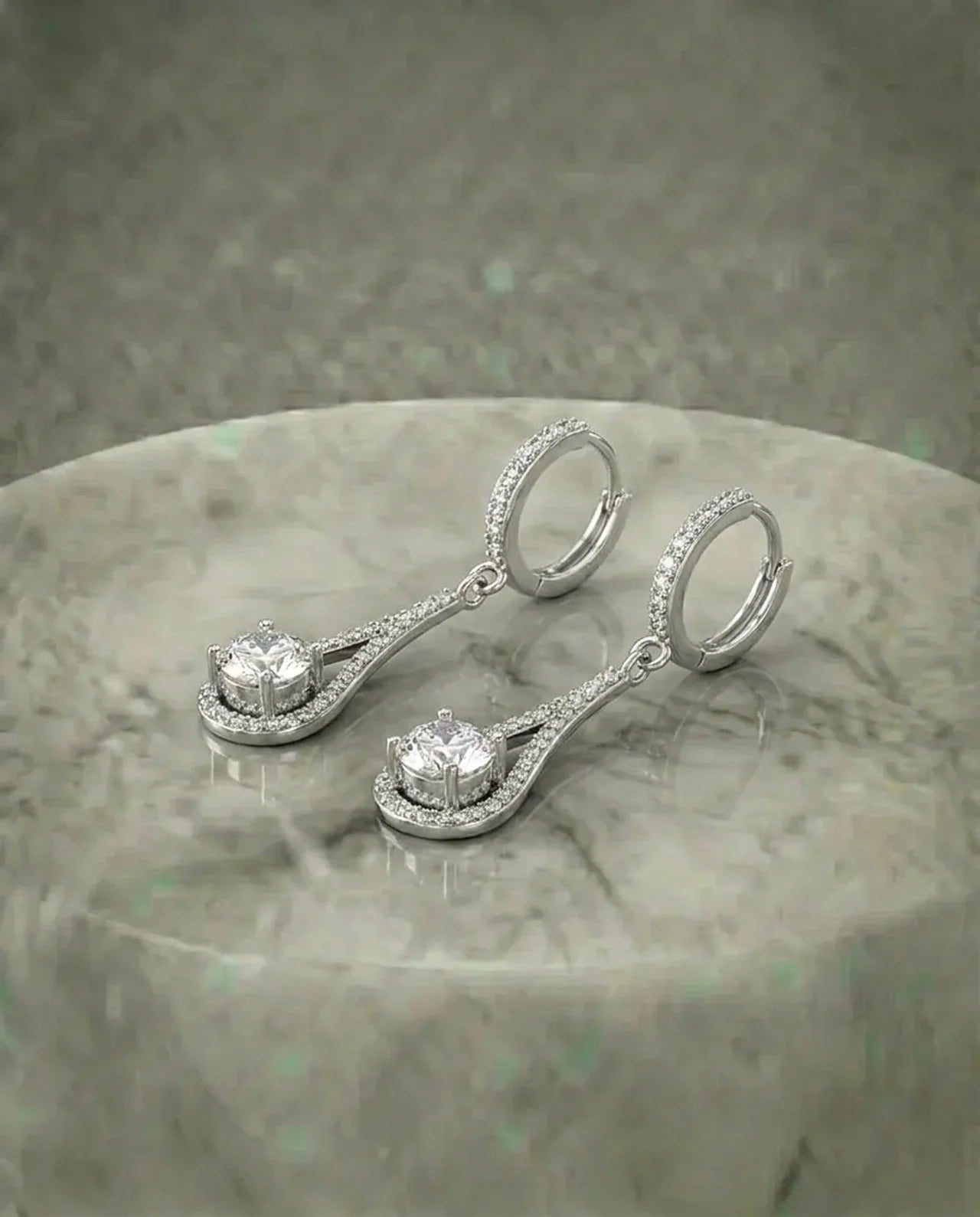 Simulated Diamond Earrings