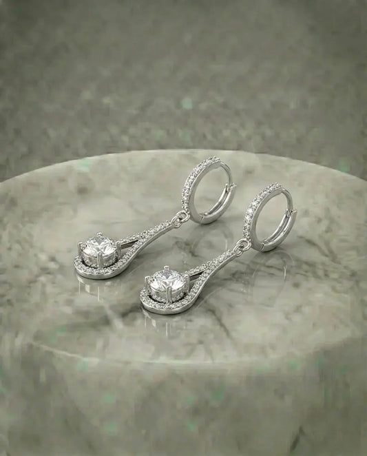 Simulated Diamond Earrings