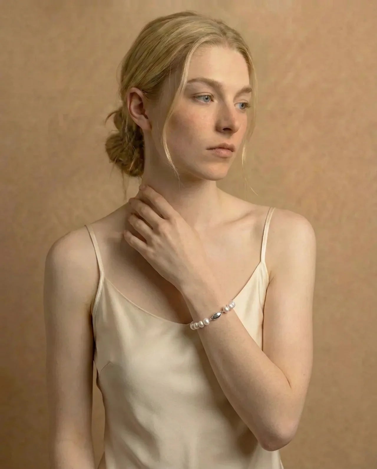 Real White Pearl Bracelet