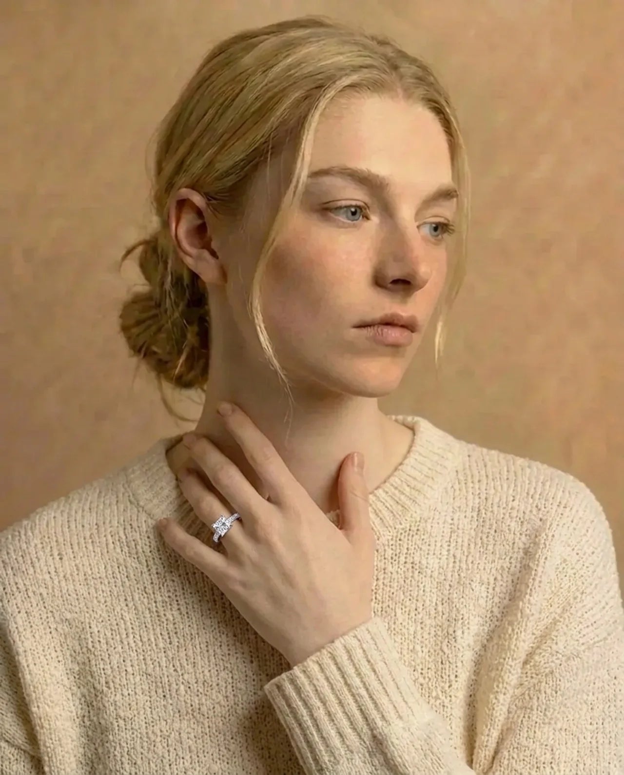 Princess Cut Simulated Diamond Ring