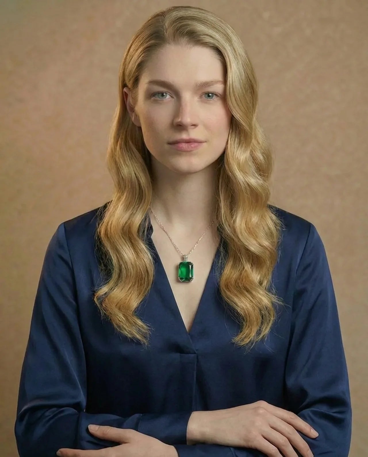Made Elegant Emerald Necklace