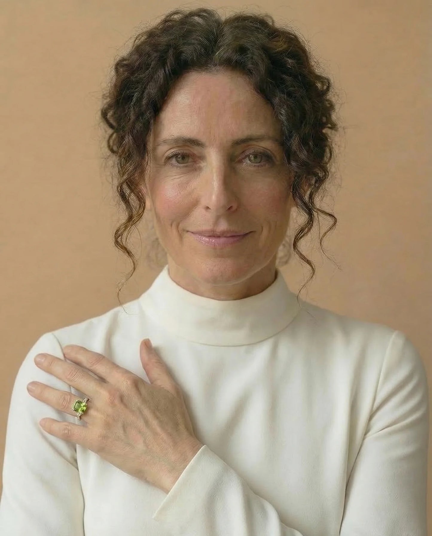 Naturlig Peridot Ring