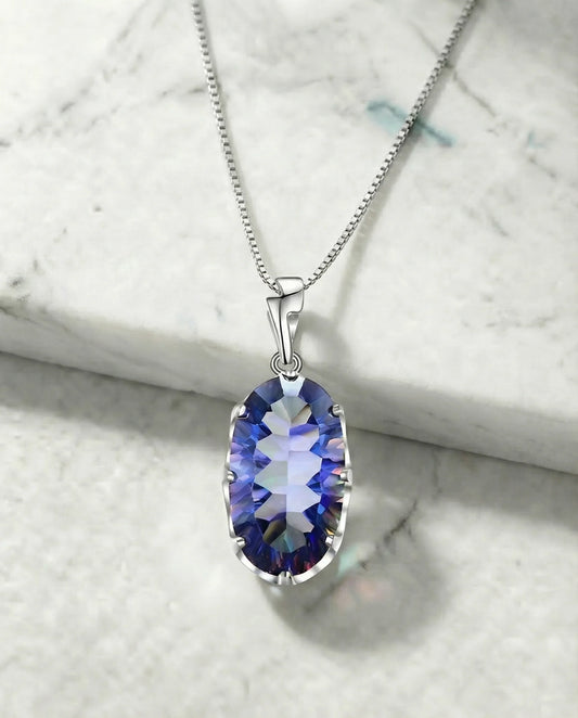 Natural Quartz Stone Necklace