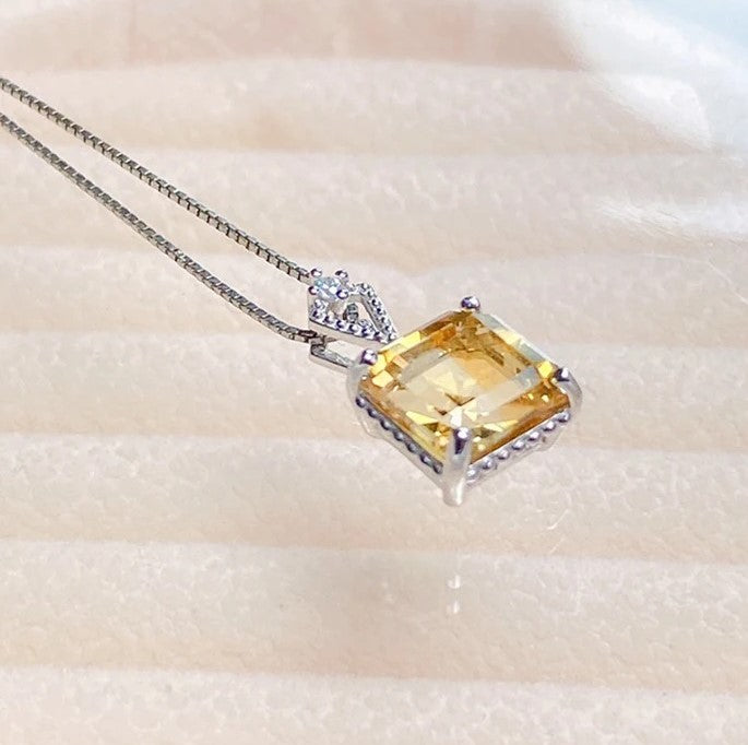 Natural Citrine necklace