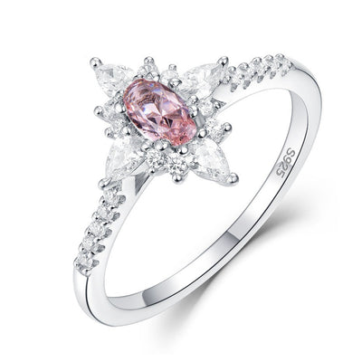 Pink Made Morganite diamond Ring