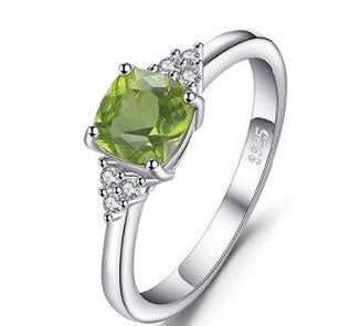 Natural Peridot Ring