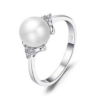 Real Ivory Pearl ring