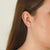Citrin-Ohrringe: Gelbe echte und natürliche Edelsteinohrringe oder Citrin-Ohrstecker