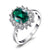 Emerald forlovelsesring