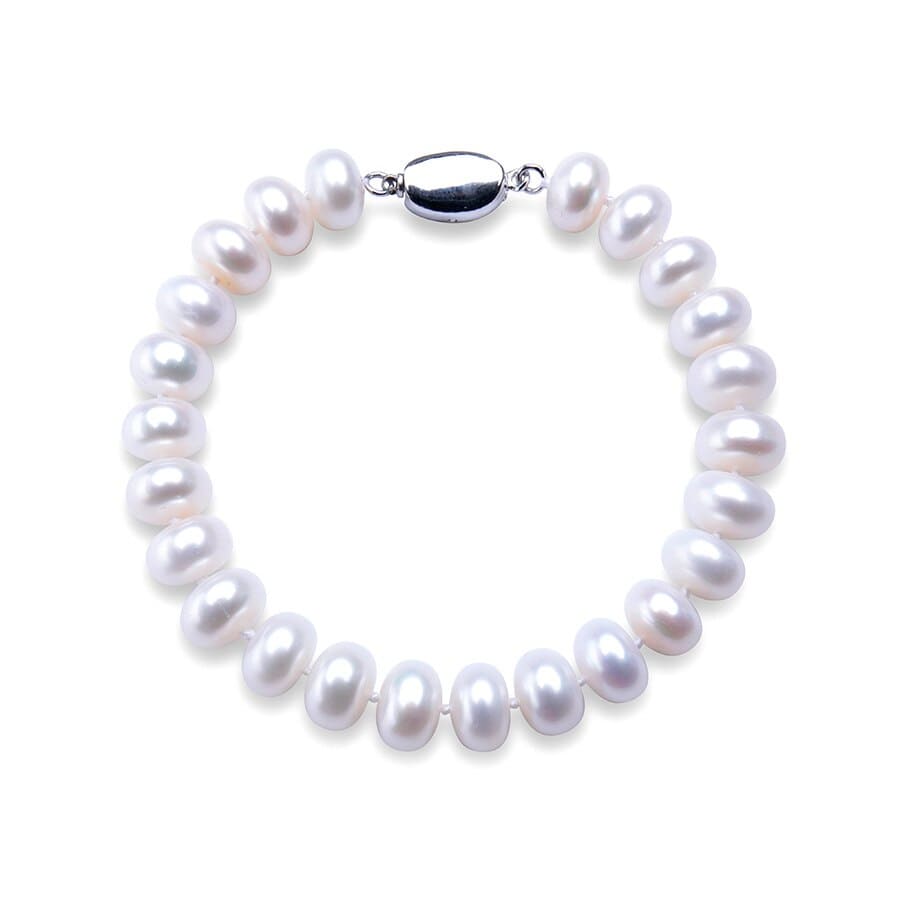 Pearl Bracelet Silver