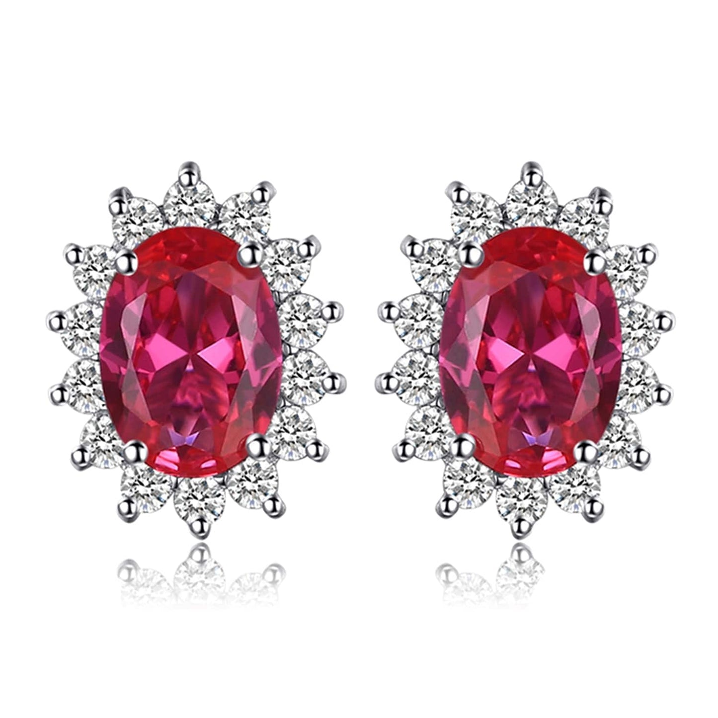 Ruby Stone Earrings