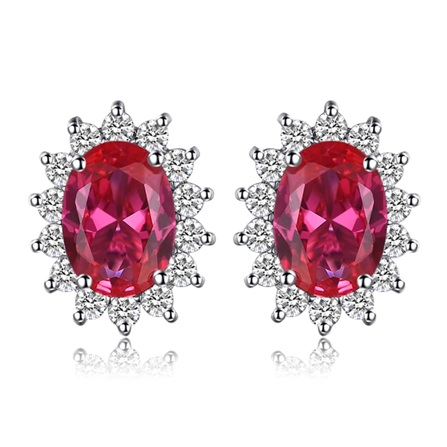 Ruby Stone Earrings