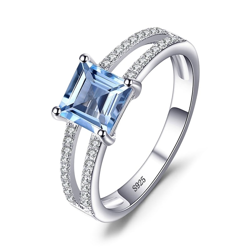 Sky Blue Topaz Ring