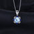 Topaz and Sapphire Necklace