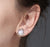 Pearl Earring with Shell White