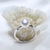 Perlen-Diamant-Ring Weiß